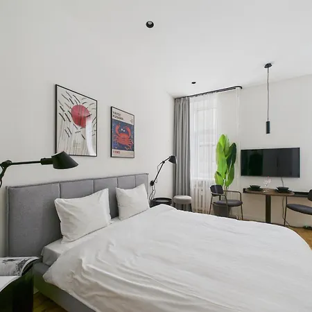 Lacplesa No 35 Centre Апартаменты Рига